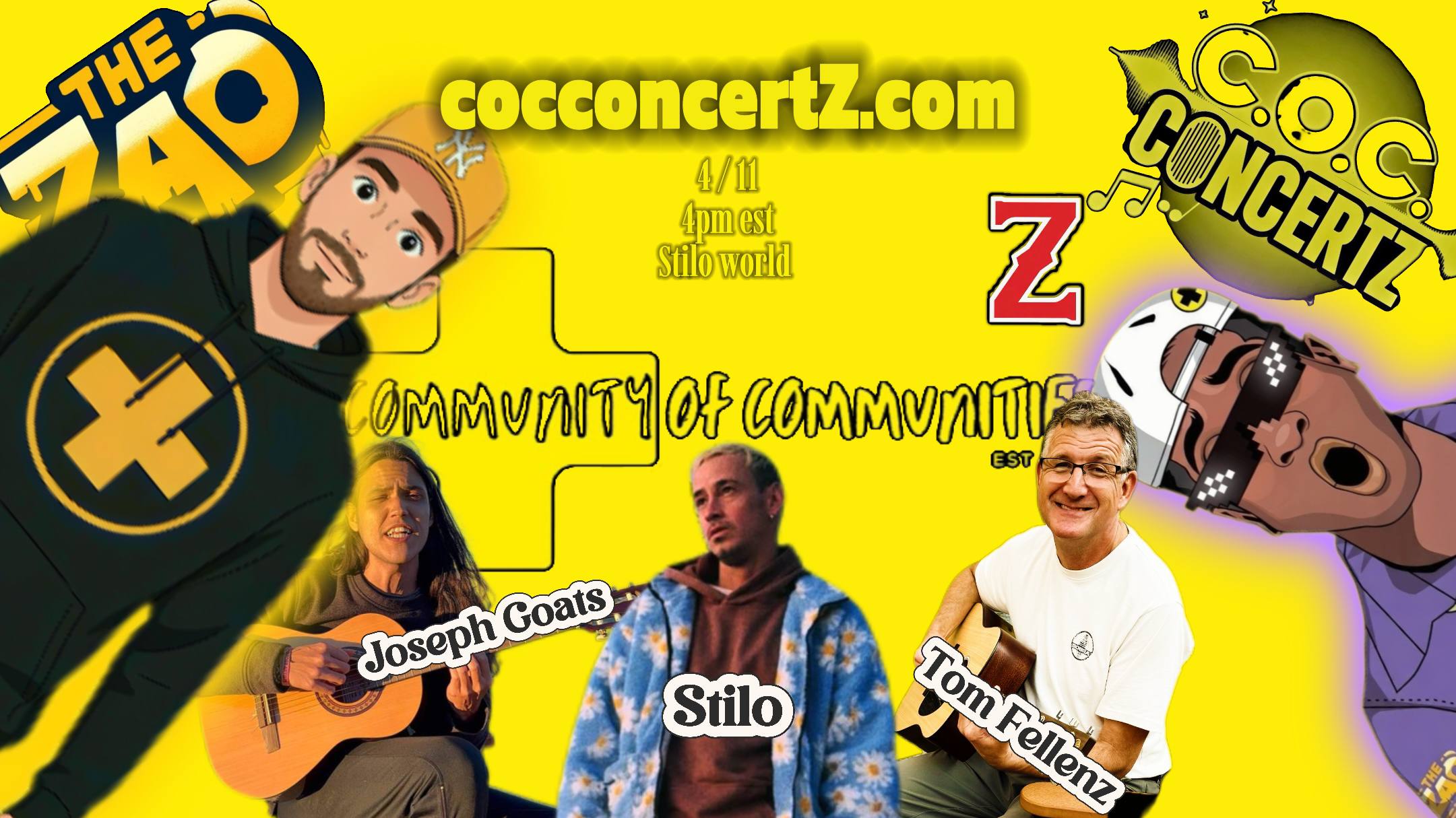 +COC Concertz #4 flyer
